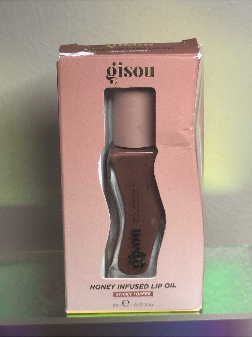 Gisou Honey Infused Hydrating Lip Oil sticky toffee